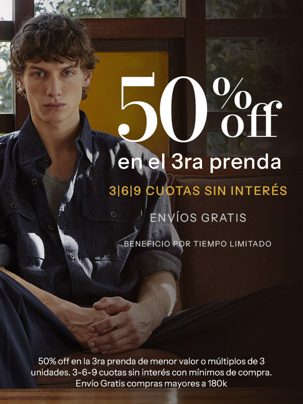 Beneficio 3 al 50% off